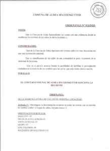 ORDENANZA Nº013-20.