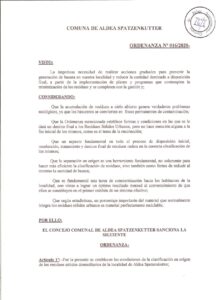 ORDENANZA Nº16-20