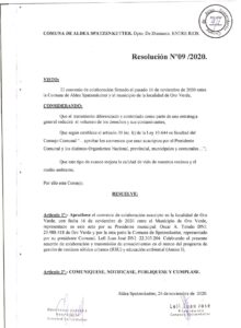RESOLUCION Nº09-20