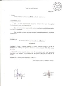 DECRETO Nº 02-21