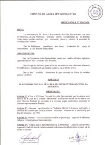 ORDENANZA Nº 030-21
