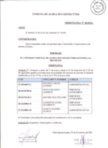 ORDENANZA Nº 035-21