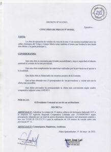 DECRETO Nº 013-22