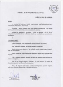 ORDENANZA Nº 039-22