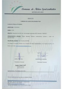 edicto compra de hormigon