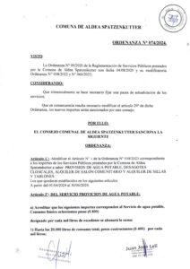 ORDENANZA N°074-24
