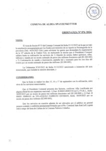 ORDENANZA N°076-24