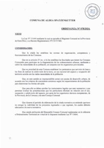 ORDENANZA N°078-24