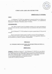ORDENANZA N°079-24