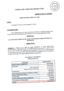 Ordenanza N 042-22
