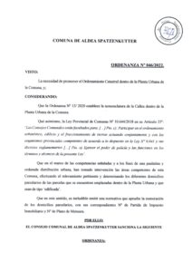 Ordenanza N 046-22
