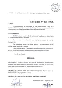 Resolucion N°03-23